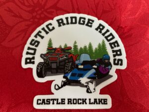 Rustic Ridge Riders Sticker